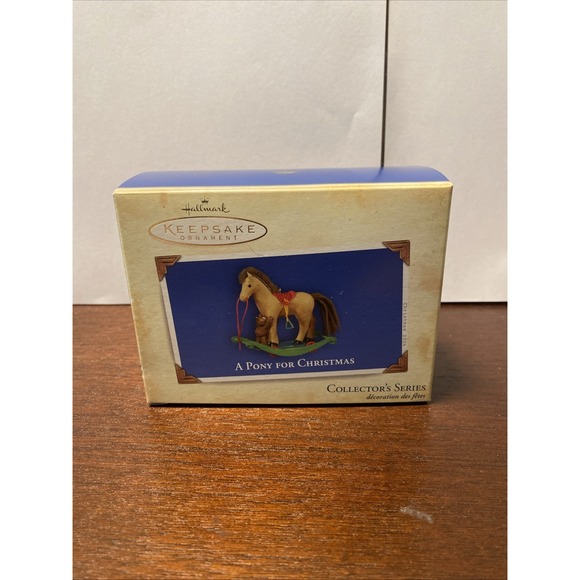 Hallmark Other - Hallmark‎ Keepsake Christmas Ornament 2004 A PONY FOR CHRISTMAS